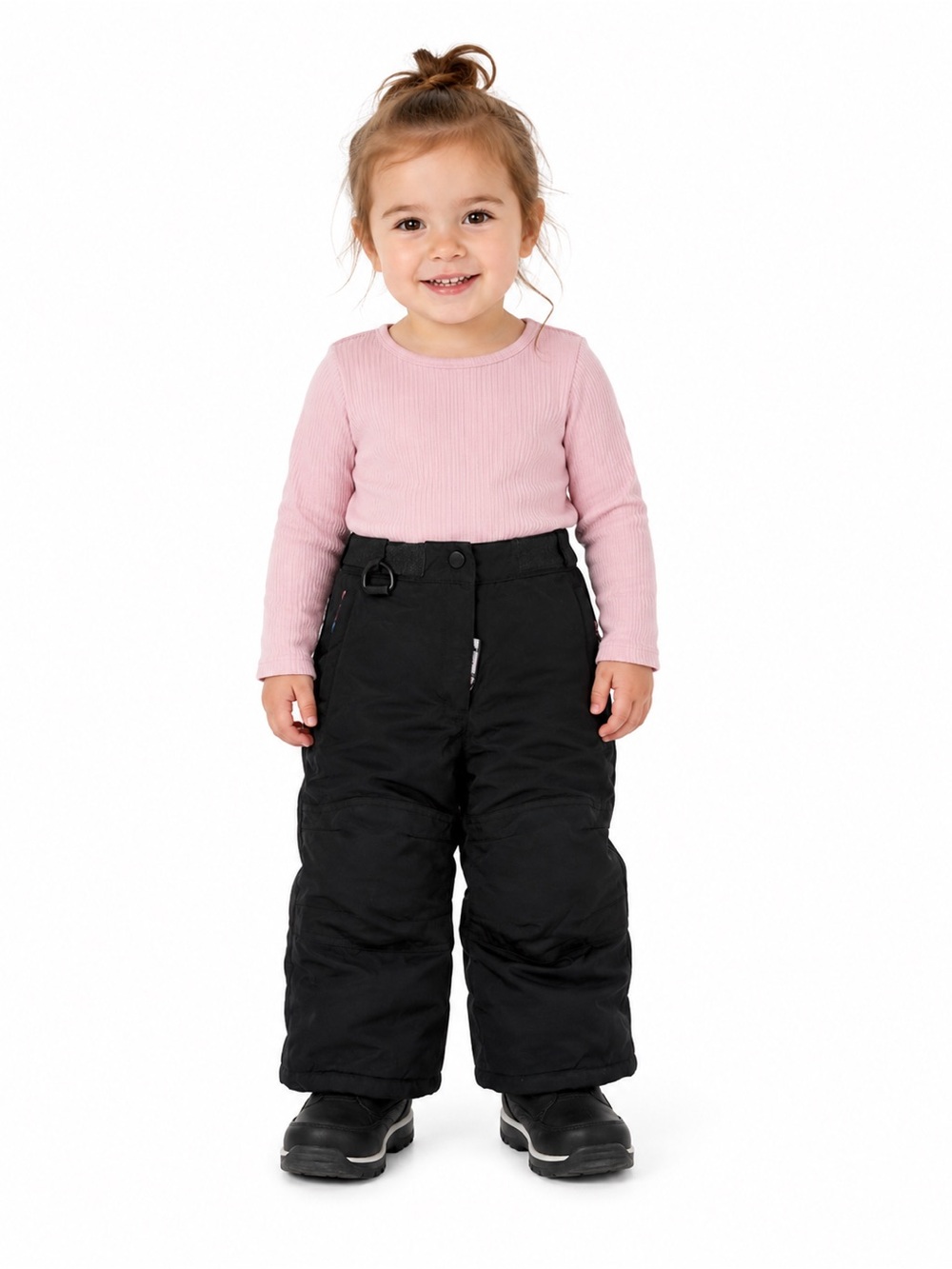 Amazon Essentials Kids Black Snow Pants